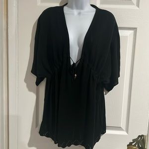 Baby Phat Black Blouse size 2x